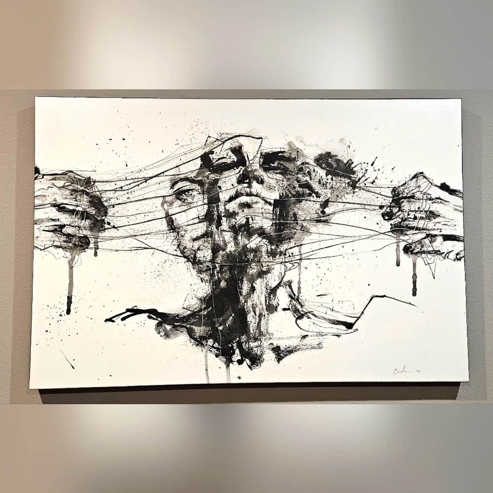 Eyes on the Wall canvas